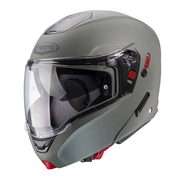 Kask Caberg Horus X Solid szary mat kamo M