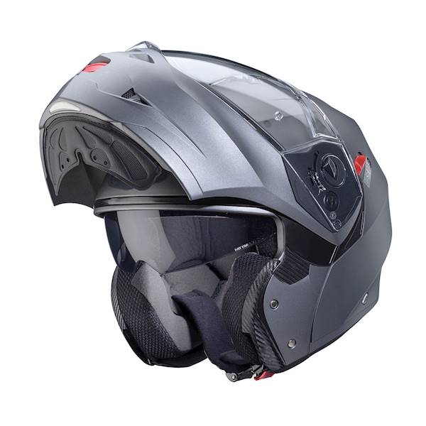 Kask Caberg Duke X Solid szary mat XS