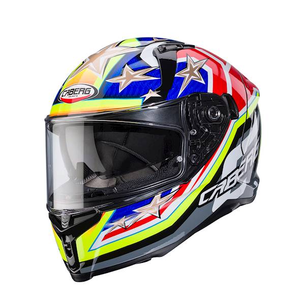 Kask Caberg Avalon X Truck czarny/zółty/czerwo XXL