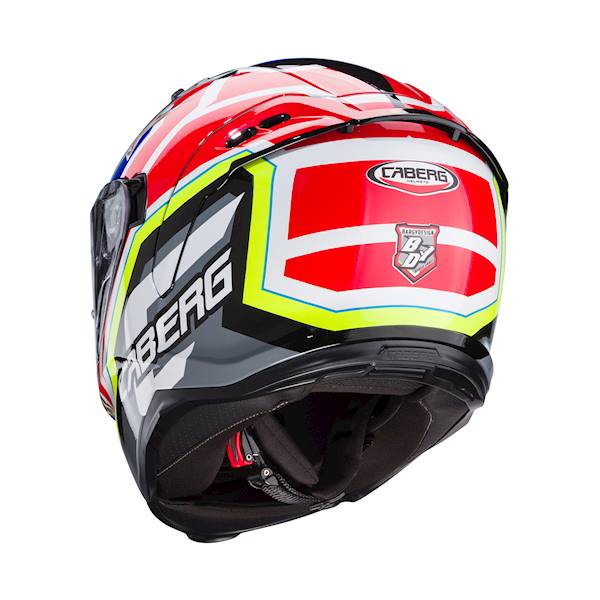 Kask Caberg Avalon X Truck czarny/zółty/czerwo XXL