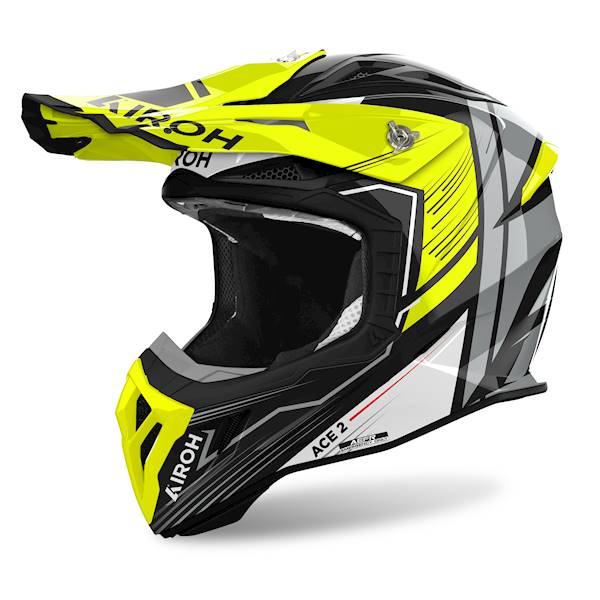 Kask Airoh Aviator Ace 2 Engine Yellow Gloss XL