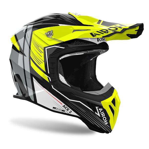 Kask Airoh Aviator Ace 2 Engine Yellow Gloss XL