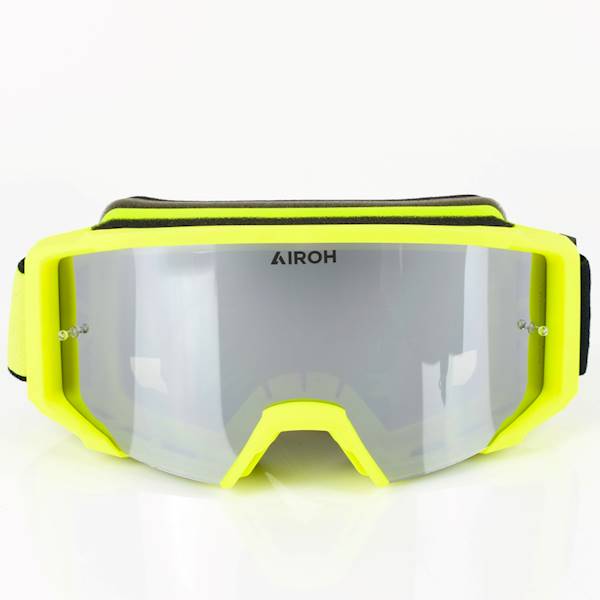 Gogle Airoh Blast Xr1 Yell Mat Szyba Silver Mirror