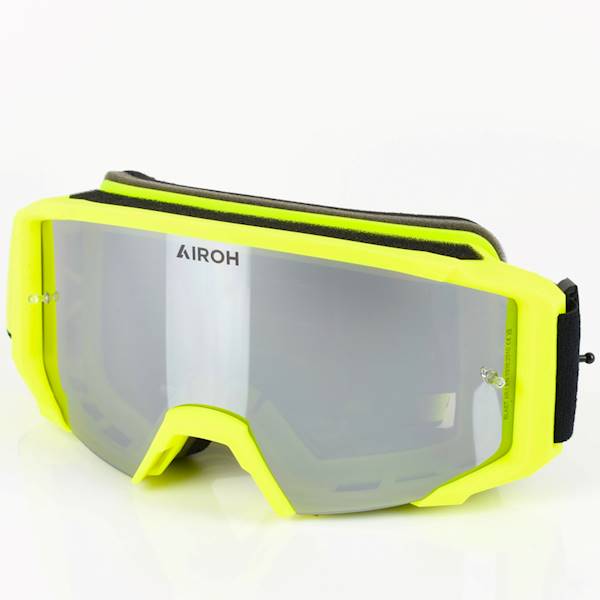 Gogle Airoh Blast Xr1 Yell Mat Szyba Silver Mirror