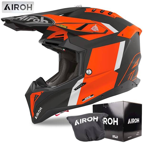 Kask Airoh Aviator 3 Glory Orange Matt M