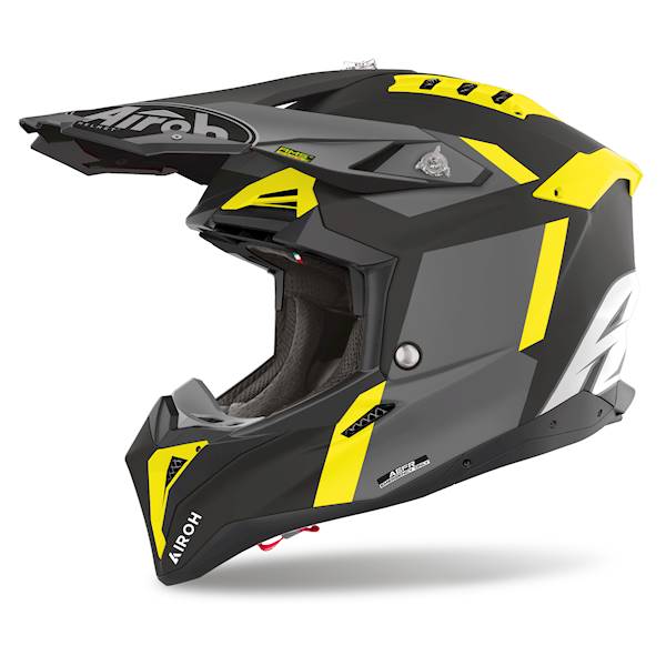 Kask Airoh Aviator 3 Glory Yellow Matt XL
