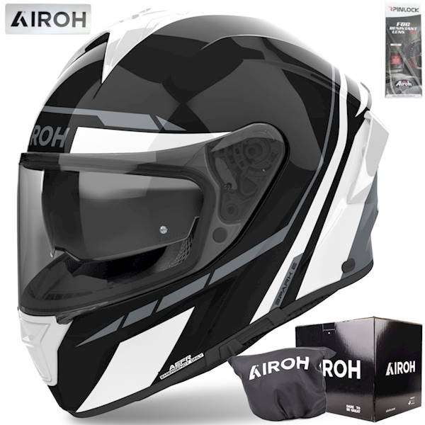 Kask Airoh Spark 2 Spinner White Gloss XL