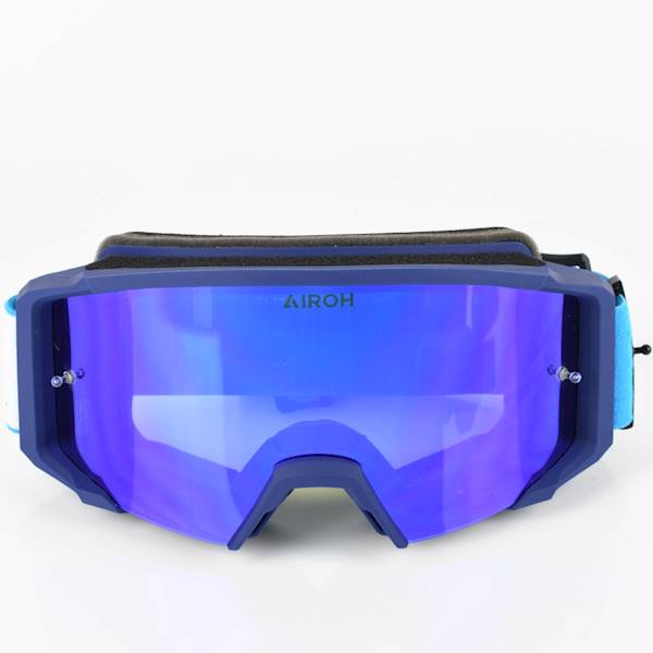 Gogle Airoh Blast Xr1 Blue Matt Szyba Blue Mirror