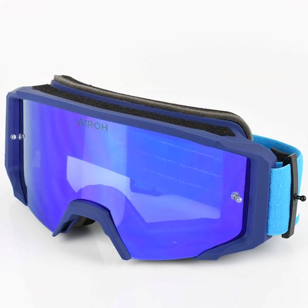 Gogle Airoh Blast Xr1 Blue Matt Szyba Blue Mirror