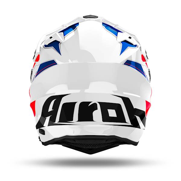 Kask Airoh Commander 2 Reveal Blue/Red Gloss L