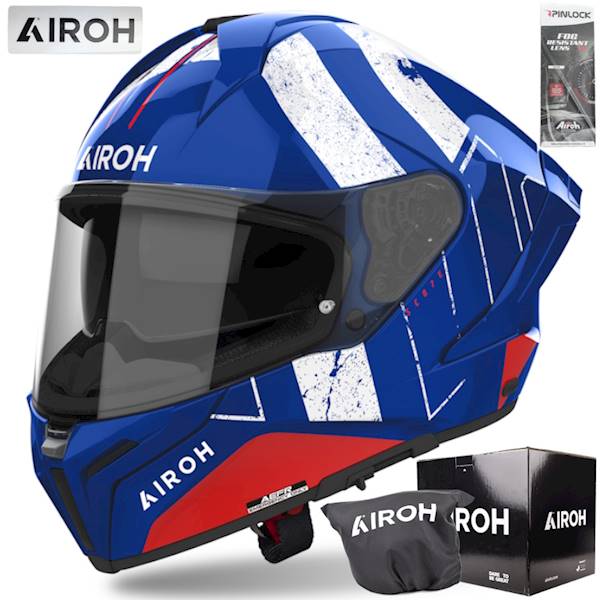 Kask Airoh Matryx Scope Blue/Red Gloss L