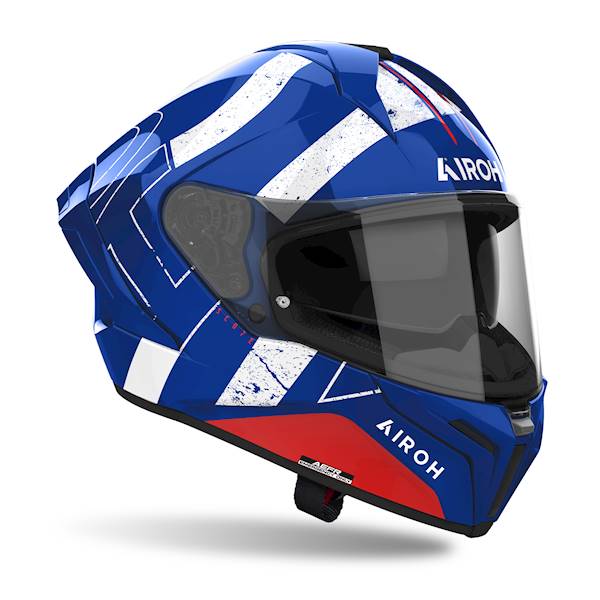 Kask Airoh Matryx Scope Blue/Red Gloss L