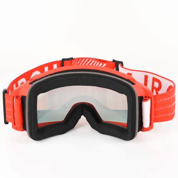 Gogle Airoh Blast Xr1 Red Matt Szyba Blue Mirror