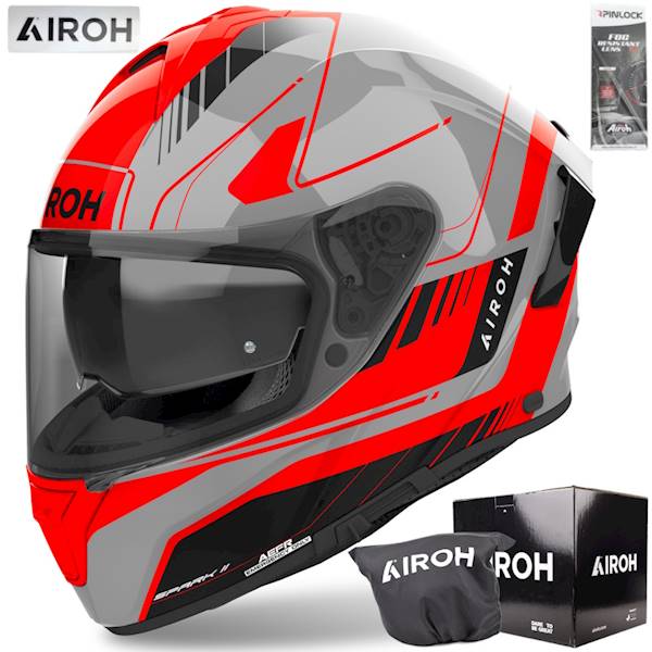 Kask Airoh Spark 2 Chrono Orange Gloss S