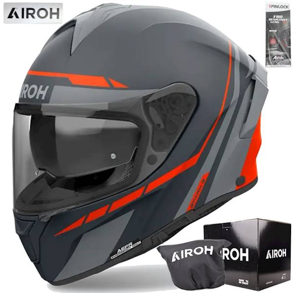 Kask Airoh Spark 2 Spinner Orange Matt XXL