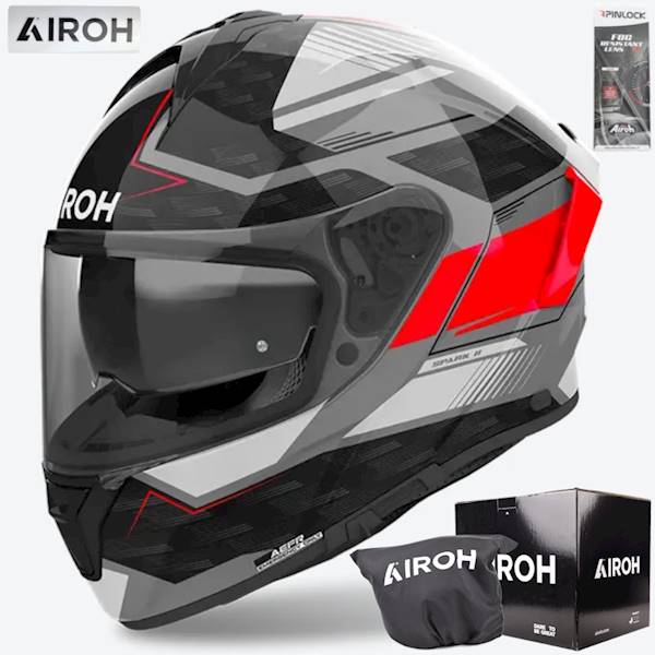 Kask Airoh Spark 2 Zenith Red Gloss XL