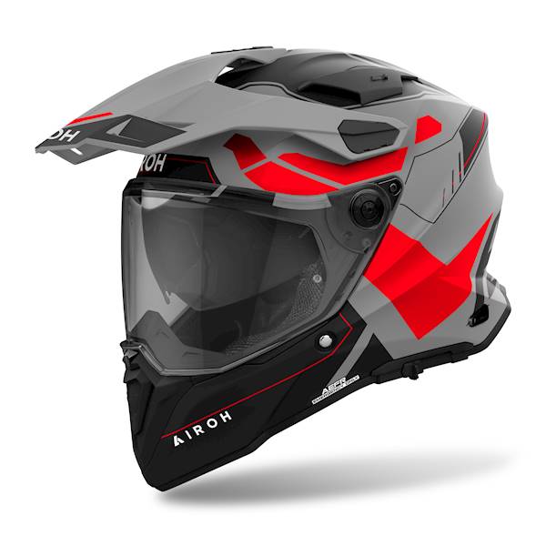 Kask Airoh Commander 2 Reveal Red Fluo Matt XXL