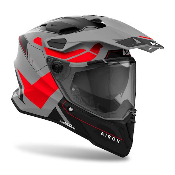 Kask Airoh Commander 2 Reveal Red Fluo Matt XXL