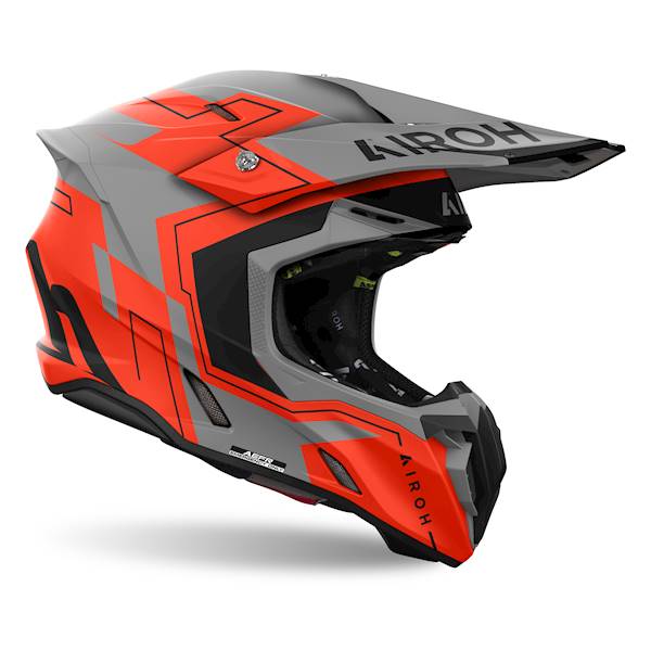 Kask Airoh Twist 3 Dizzy Orange Fluo Matt M
