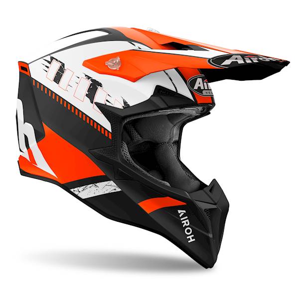 Kask Airoh Wraaap Feel Orange Matt S