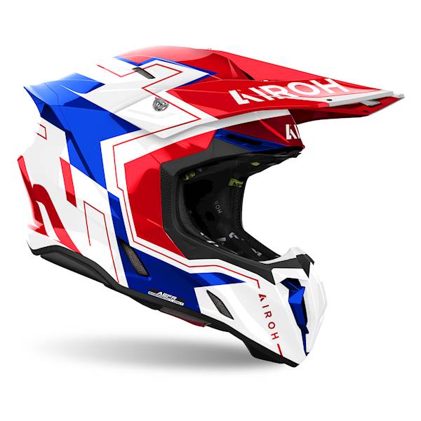 Kask Airoh Twist 3 Dizzy Blue/Red Gloss S