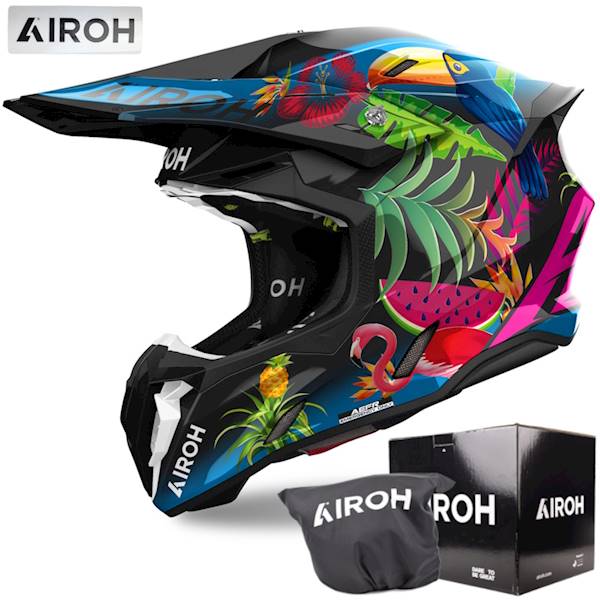 Kask Airoh Twist 3 Amazonia Gloss S