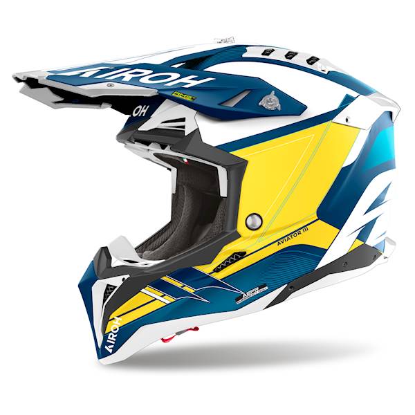 Kask Airoh Aviator 3 Saber Blue Matt L