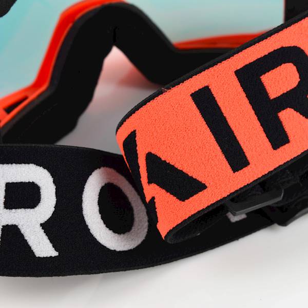 Gogle Airoh Blast Xr1 Orange Matt Szyba Red Mirror