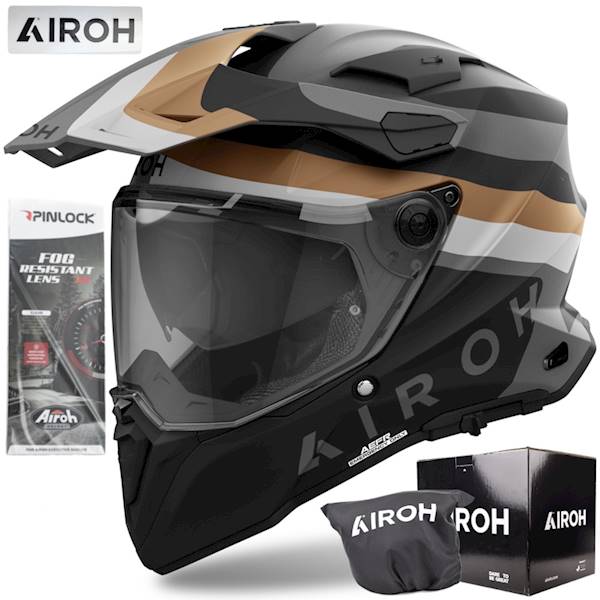 Kask Airoh Commander 2 Doom Gold Matt L