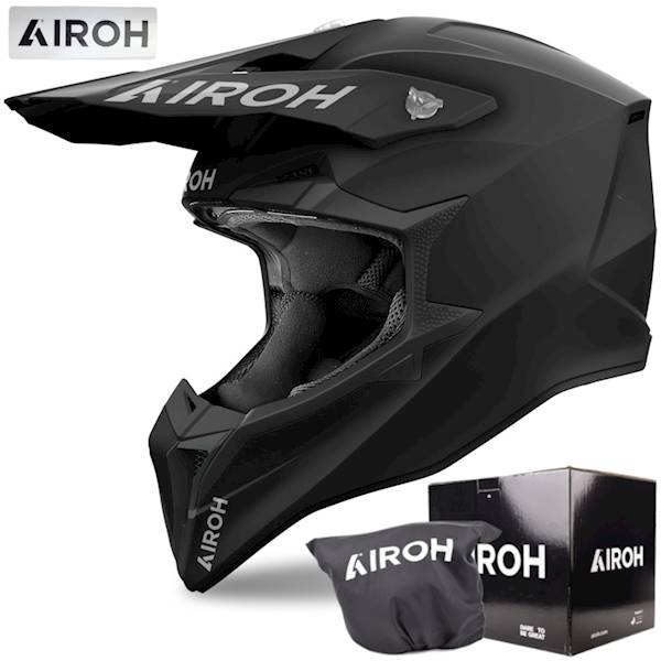 Kask Airoh Wraaap Color Black Matt XS