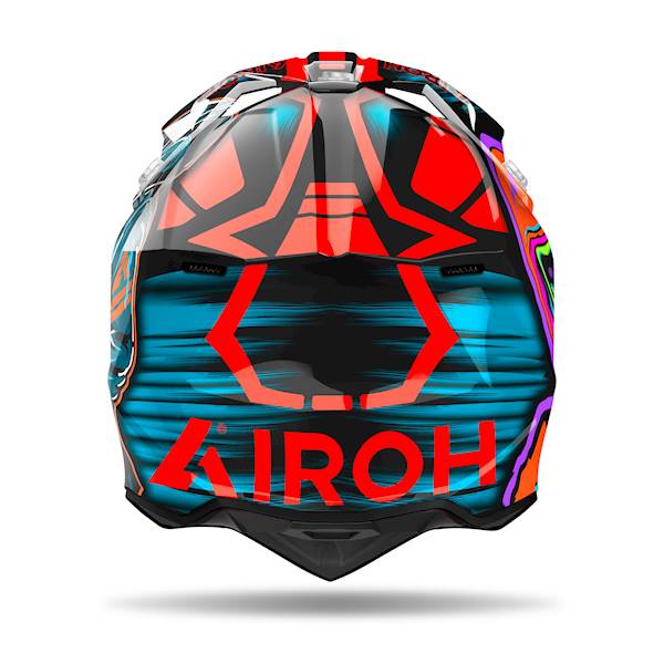 Kask Airoh Wraaap Cyber Orange Gloss S