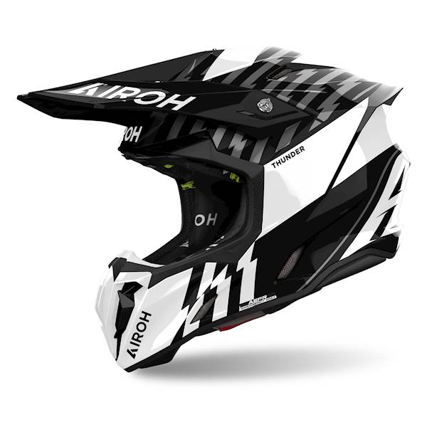 Kask Airoh Twist 3 Thunder Black/White Gloss M