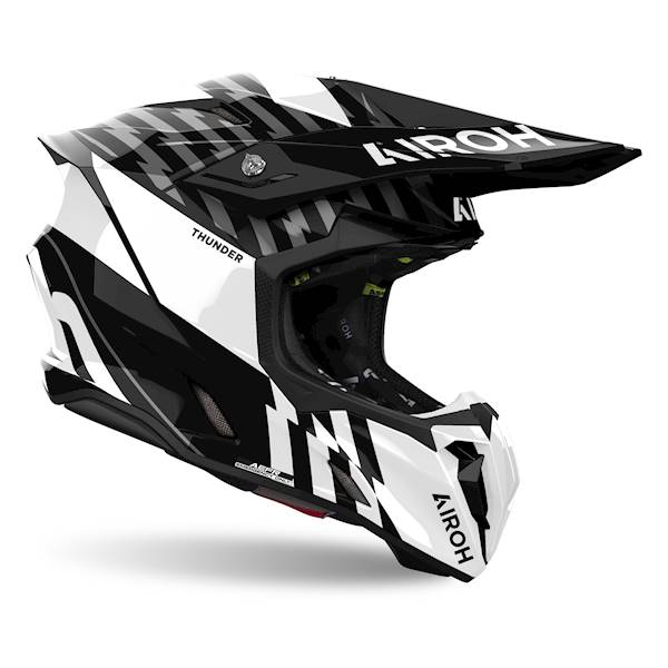 Kask Airoh Twist 3 Thunder Black/White Gloss M