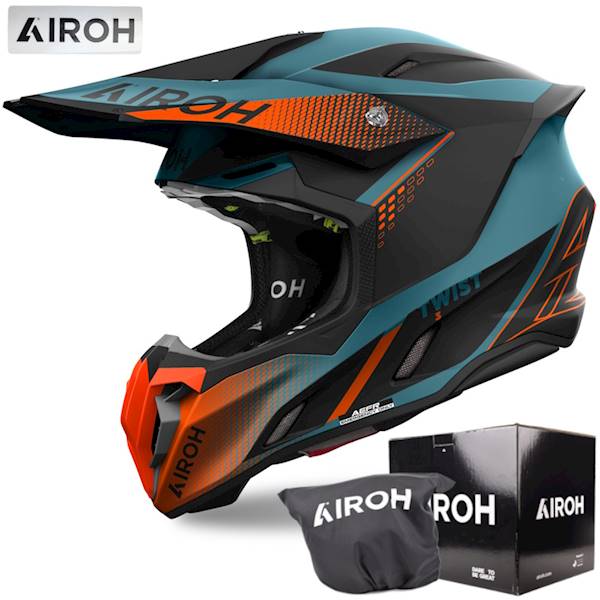 Kask Airoh Twist 3 Shard Orange Matt XS