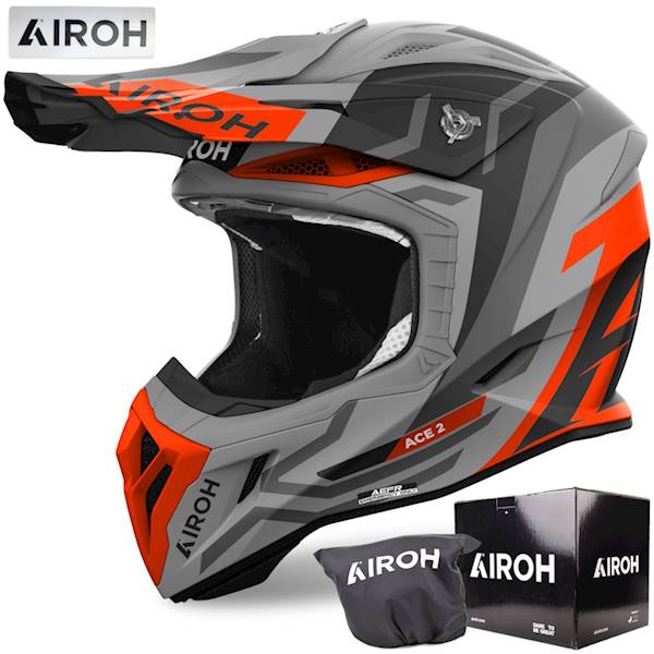 Kask Airoh Aviator Ace 2 Ground Orange Matt S