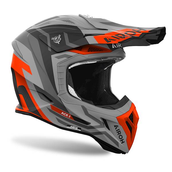 Kask Airoh Aviator Ace 2 Ground Orange Matt S