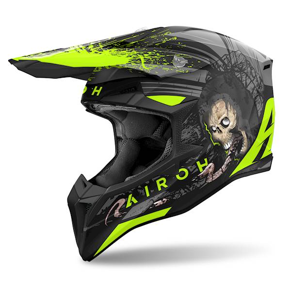 Kask Airoh Wraaap Darkness Matt L
