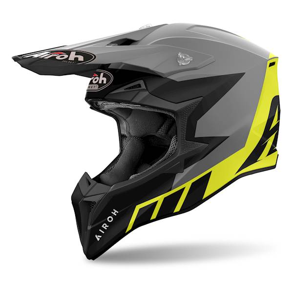 Kask Airoh Wraaap Reloaded Yellow Matt L