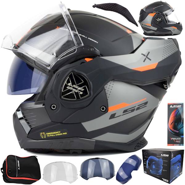 Kask LS2 FF901 Advant X Oblivion M.Bl. Tit. S