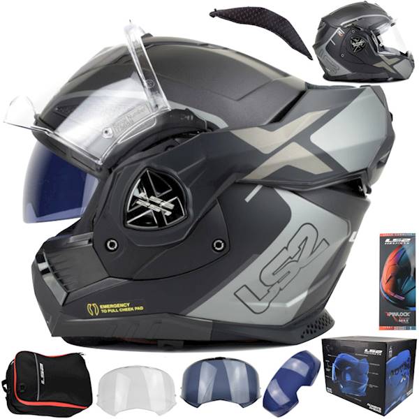 Kask LS2 FF901 Advant X Metryk Matt Titsn M