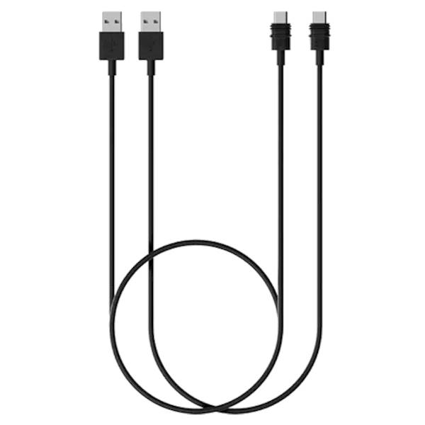 Quad Lock Wodoodporne kable USB A-C do ład. indukc