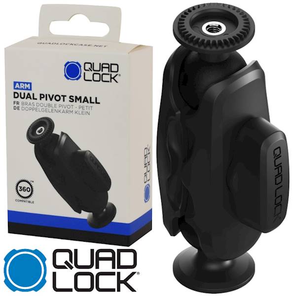 Quad Lock Małe ramię 51mm z 2-ma przegubami 360