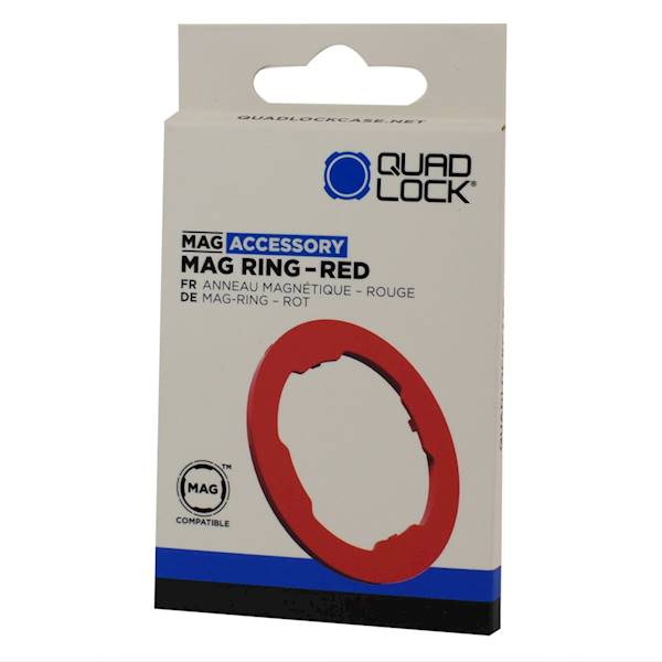 Quad Lock Czerwony pierścień MAG