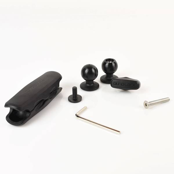 Quad Lock Średnie ramię 75mm z 2-ma przegubami 360