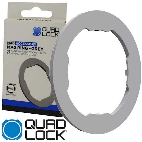 Quad Lock Szary pierścień MAG