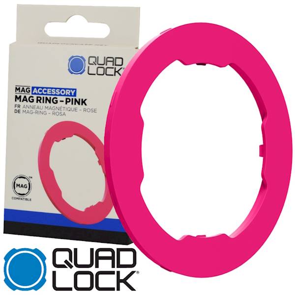 Quad Lock Różowy pierścień MAG