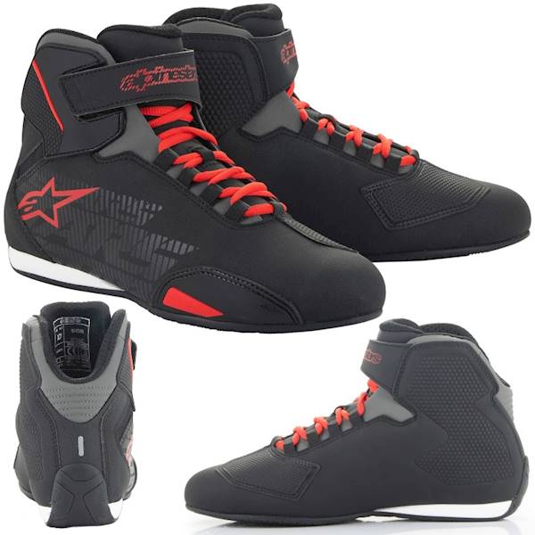 Buty turystyczne SEKTOR ALPINESTARS Blk/Red 9