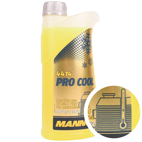 MANNOL PŁYN DO CHŁODNIC PRO COOL 1L MOTOCYKLOWY (-