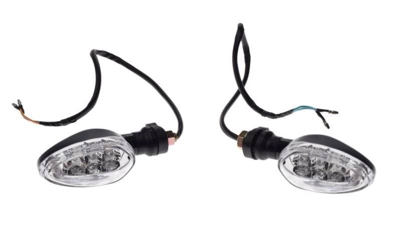 KIERUNKOWSKAZ BIAŁY KLOSZ LED 12V 1.4W CN