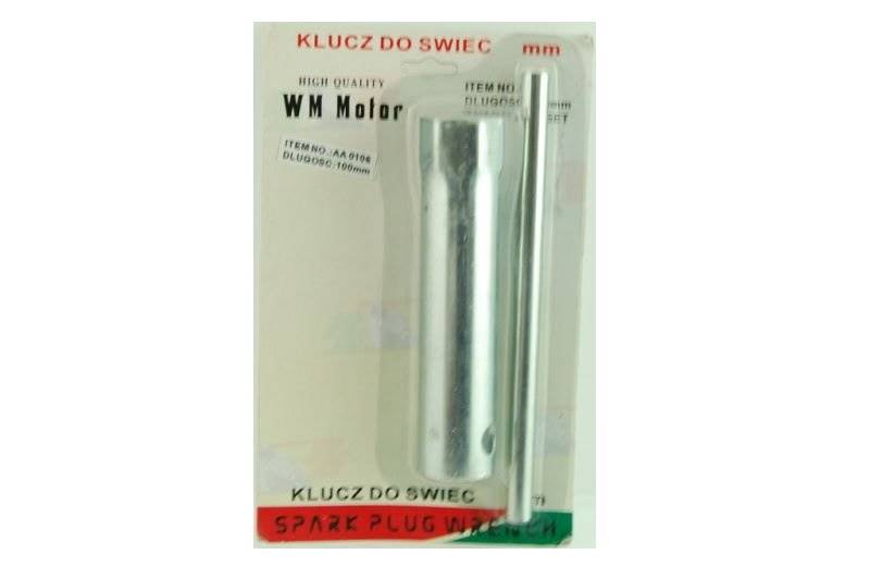 KLUCZ DO ŚWIEC 18mm długość 100mm
